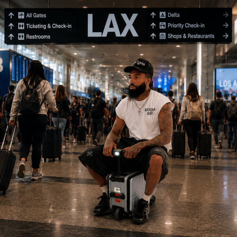 How to Use Rideable Luggage at the Airport: A Complete Guide