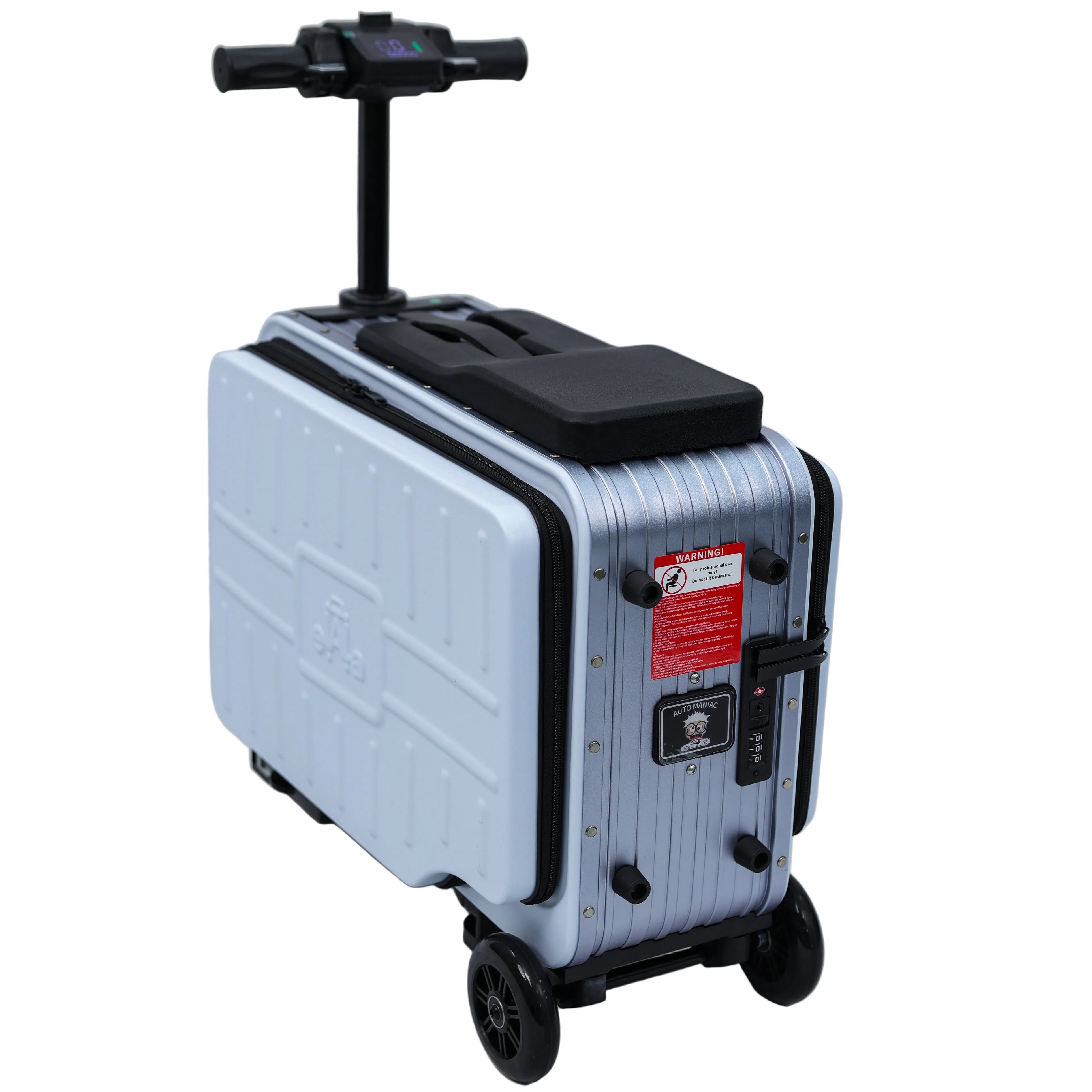 Elala Lite - Blue | Rideable Luggage | Compact Travel Case