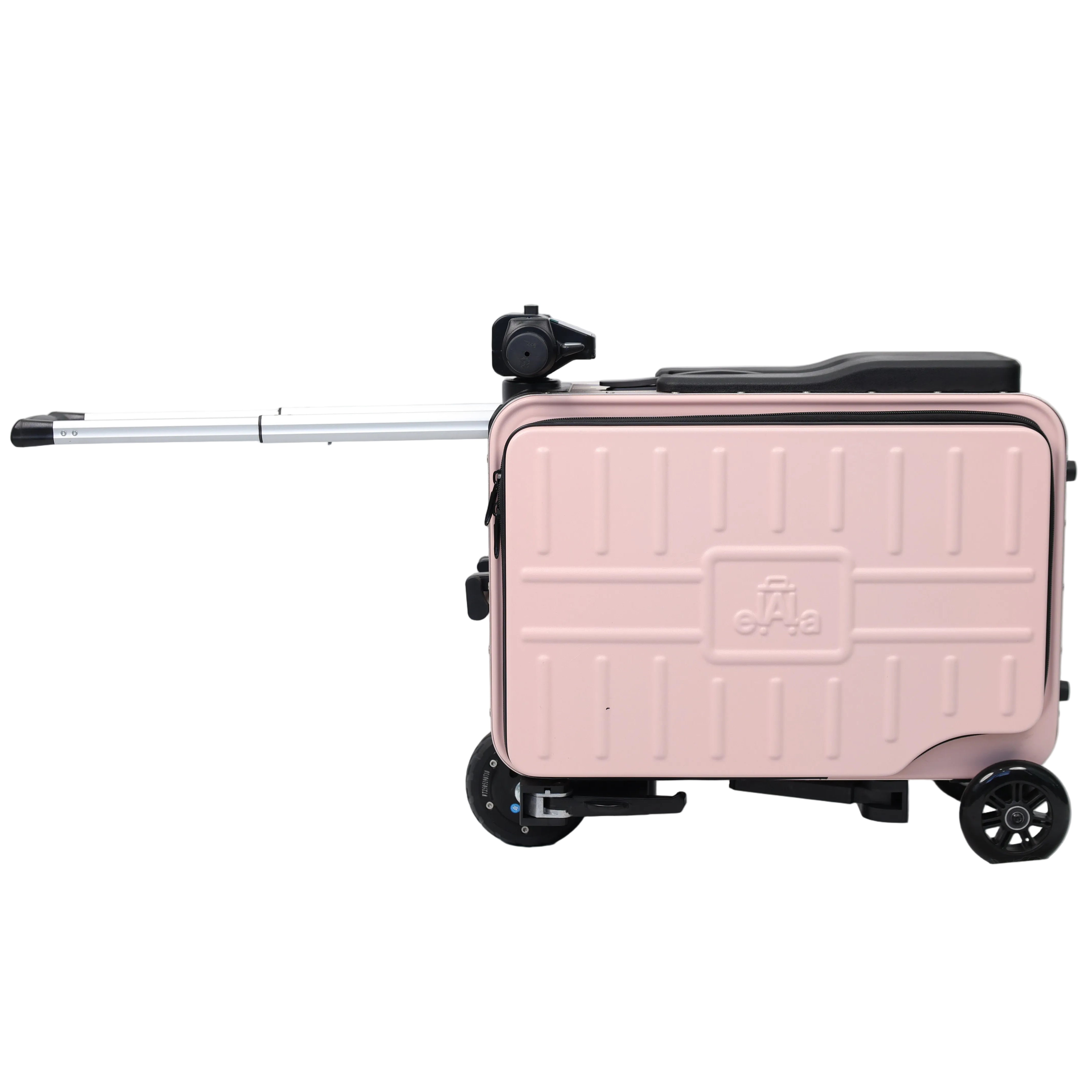 エルセーヌ　NEW LaLaLa50 Elala Lite - Pink | Rideable Luggage | Compact Travel Case