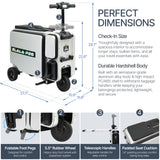 Elala P28 - The Rideable Checked Suitcase Built for Two