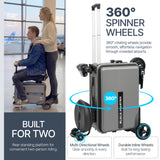 Elala Master - The Rideable Carry-On Built for Two
