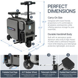 Elala Pro - The Dual Suspension Rideable Carry-On