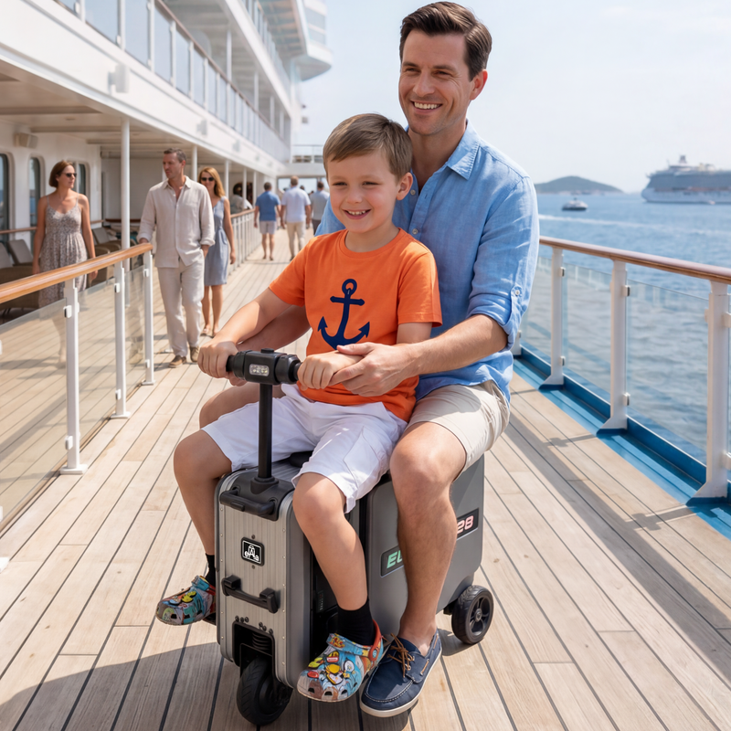 Miles of cruise deck. Zero tired legs.